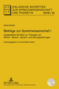 Beiträge zur Sprechwissenschaft I–III / Beiträge zur Sprechwissenschaft I