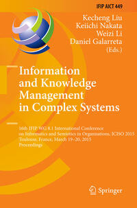 Information and Knowledge Management in Complex Systems