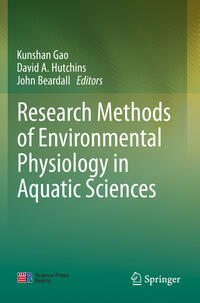 Research Methods of Environmental Physiology in Aquatic Sciences