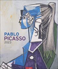 Pablo Picasso Kalender 2023: Arbeiten auf Papier zusammengestellt in einem großen Wandkalender. Werke des berühmten Künstlers in einem Wandkalender XXL.