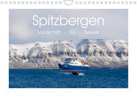 Spitzbergen - Landschaft - Eis - Tierwelt (Wandkalender 2023 DIN A4 quer)