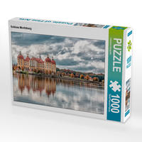 CALVENDO Puzzle Schloss Moritzburg 1000 Teile Lege-Größe 64 x 48 cm Foto-Puzzle Bild von hessbeck.fotografix