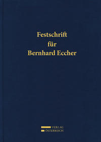 Festschrift für Bernhard Eccher