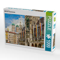 CALVENDO Puzzle München Impressionen 1000 Teile Lege-Größe 64 x 48 cm Foto-Puzzle Bild von Dirk Meutzner