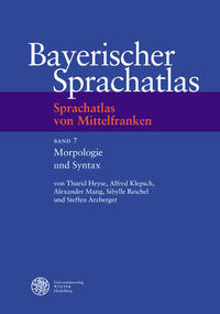 Sprachatlas von Mittelfranken (SMF) / Morphologie und Syntax