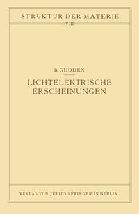 Lichtelektrische Erscheinungen