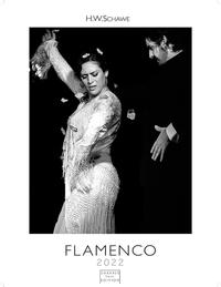 Flamenco schwarz-weiss 2022 59x42cm