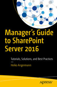 Manager’s Guide to SharePoint Server 2016