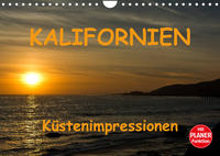 KALIFORNIEN Küstenimpressionen (Wandkalender 2023 DIN A4 quer)