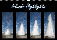 Islands Highlights (Wandkalender 2022 DIN A3 quer)