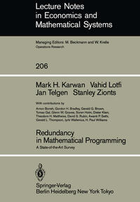 Redundancy in Mathematical Programming