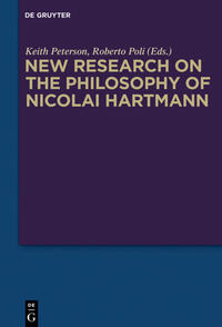 New Research on the Philosophy of Nicolai Hartmann