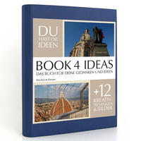 BOOK 4 IDEAS classic | Kirchen in Europa, Notizbuch, Bullet Journal mit Kreativitätstechniken und Bildern, DIN A5