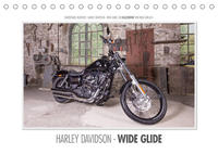 Emotionale Momente: Harley Davidson - Wide Glide / CH-Version (Tischkalender 2022 DIN A5 quer)