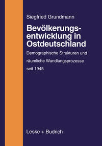 Bevölkerungsentwicklung in Ostdeutschland