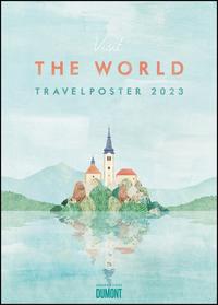 Travelposter 2023 – Reiseplakate-Kalender von DUMONT– Wand-Kalender – Poster-Format 50 x 70 cm