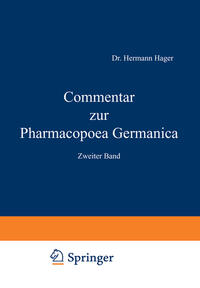 Commentar zur Pharmacopoea Germanica