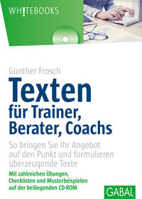 Texten für Trainer, Berater, Coachs