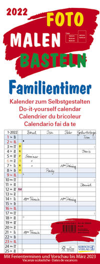 Foto-Malen-Basteln Familientimer 2022