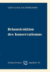 Rekonstruktion des Konservatismus