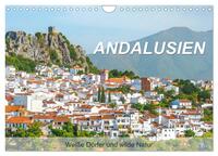 Andalusien - Weiße Dörfer und wilde Natur (Wandkalender 2025 DIN A4 quer), CALVENDO Monatskalender