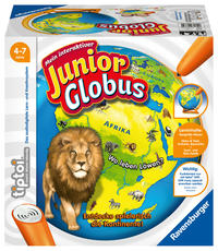 Ravensburger tiptoi 00785 - Mein interaktiver Junior Globus - Kinderspielzeug ab 4 Jahren