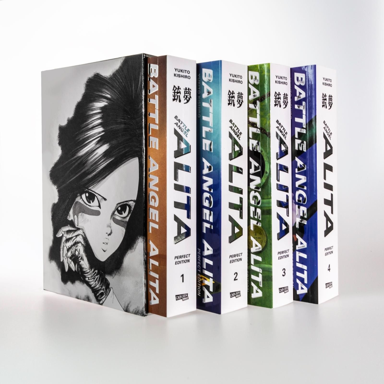 Battle Angel Alita - Perfect Edition 1-4 im Schuber mit Extra