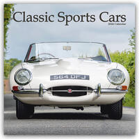 Classic Sports Cars - Sportwagen-Oldtimer 2024 – 16-Monatskalender