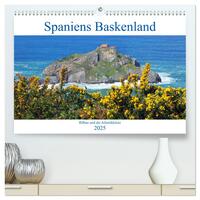 Spaniens Baskenland (hochwertiger Premium Wandkalender 2025 DIN A2 quer), Kunstdruck in Hochglanz