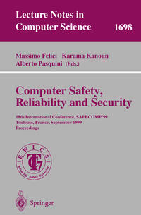 Computer Safety, Reliability and Security