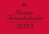 Monatsterminkalender 2023