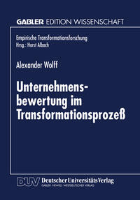 Unternehmensbewertung im Transformationsprozeß