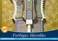 Farbiges Marokko (Wandkalender 2020 DIN A2 quer)