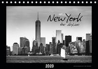 NEW YORK - the skyline (Tischkalender 2020 DIN A5 quer)