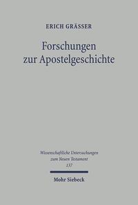 Forschungen zur Apostelgeschichte