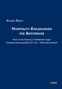 Hospitality-Einladungen für Amtsträger