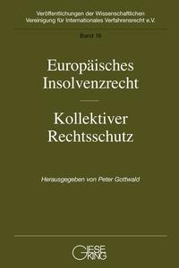 Europäisches Insolvenzrecht-Kollektiver Rechtsschutz