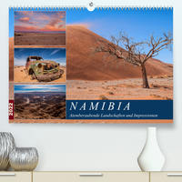 Namibia - Atemberaubende Landschaften und Impressionen (Premium, hochwertiger DIN A2 Wandkalender 2022, Kunstdruck in Hochglanz)