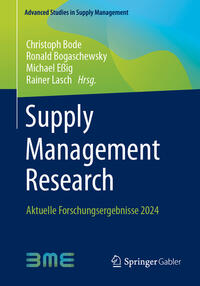 Supply Management Research