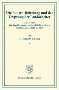 Die Bauern-Befreiung und der Ursprung der Landarbeiter