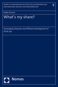 Sovereignty Disputes and Offshore Development of Oil and Gas