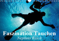 Faszination Tauchen - Neptuns Reich (Wandkalender 2021 DIN A4 quer)