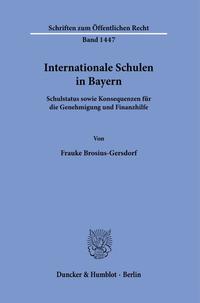 Internationale Schulen in Bayern.