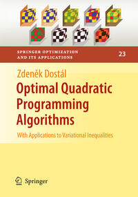 Optimal Quadratic Programming Algorithms