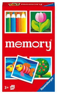 Ravensburger 22457 - Kinder memory®, der Spieleklassiker für die ganze Familie, Merkspiel für 2-6 Spieler ab 3 Jahren