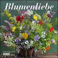 Blumenliebe 2022 – Broschürenkalender – Mit Gedichten – Format 30 x 30 cm