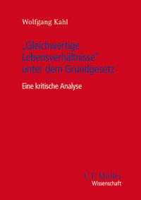 "Gleichwertige Lebensverhältnisse" unter dem Grundgesetz