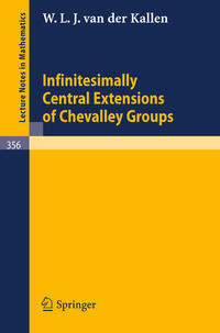 Infinitesimally Central Extensions of Chevalley Groups