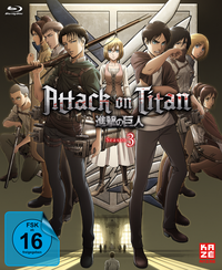 Attack on Titan - Staffel 3 - Gesamtausgabe - Blu-ray Box (4 Blu-rays)