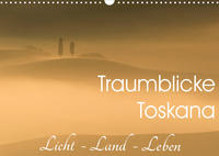 Traumblicke Toskana - Licht, Land, Leben (Wandkalender 2023 DIN A3 quer)